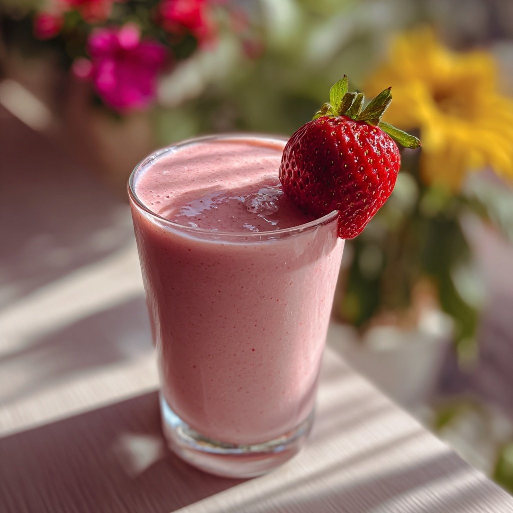 Strawberry Vanilla Protein Shake