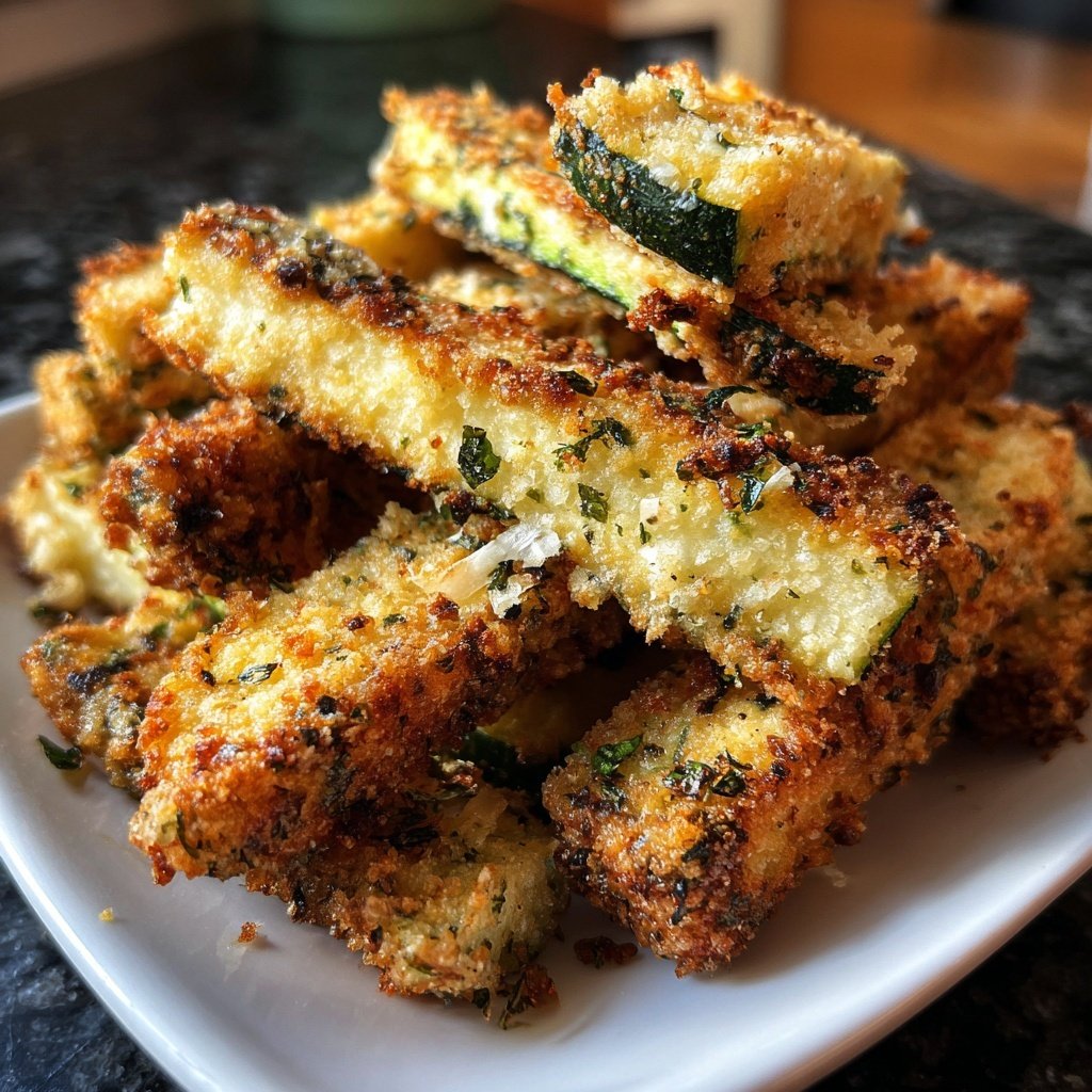 Crispy Zucchini Veggie Fries
