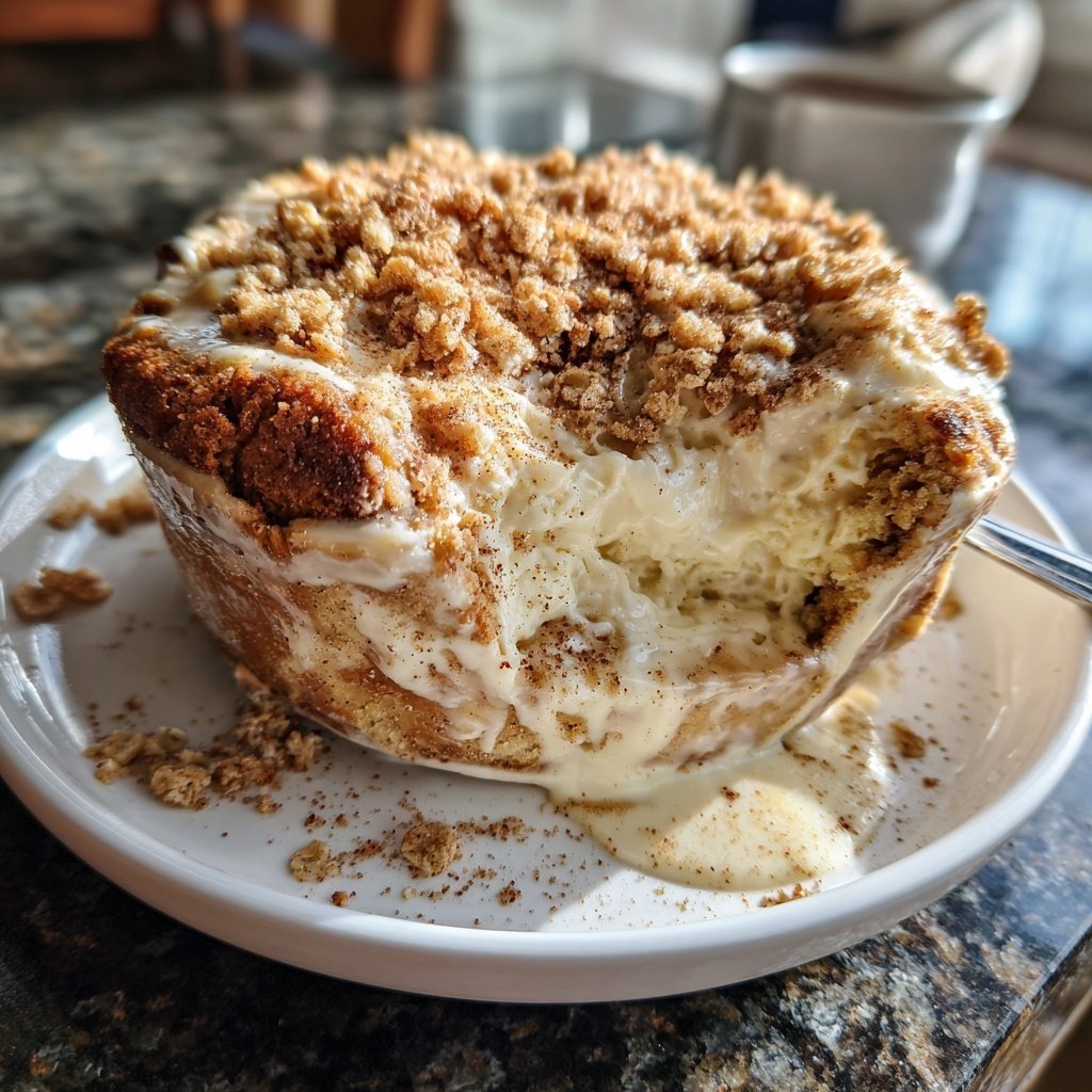 Vanilla Cinnamon Yogurt Bake