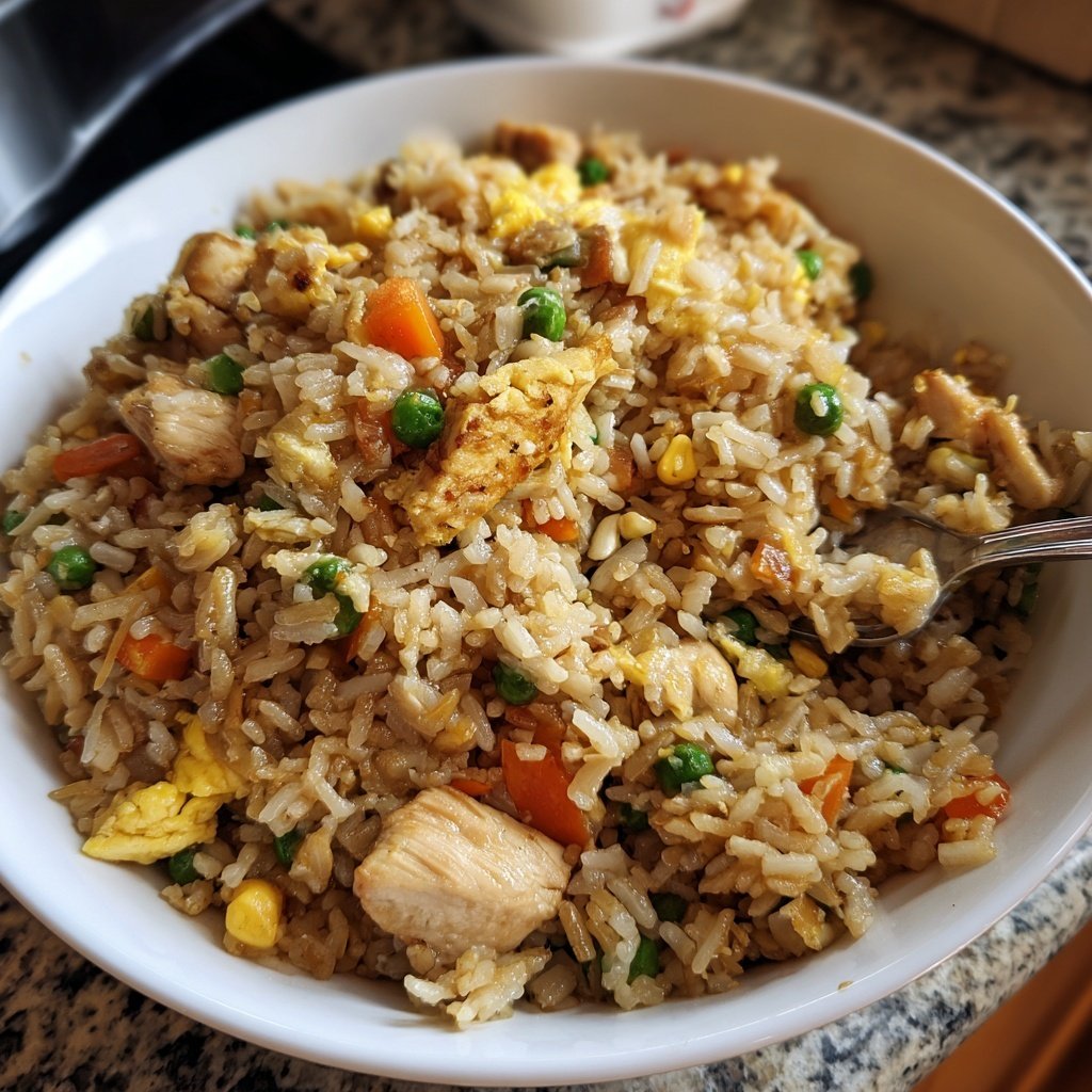 Homemade Chicken Fried Rice