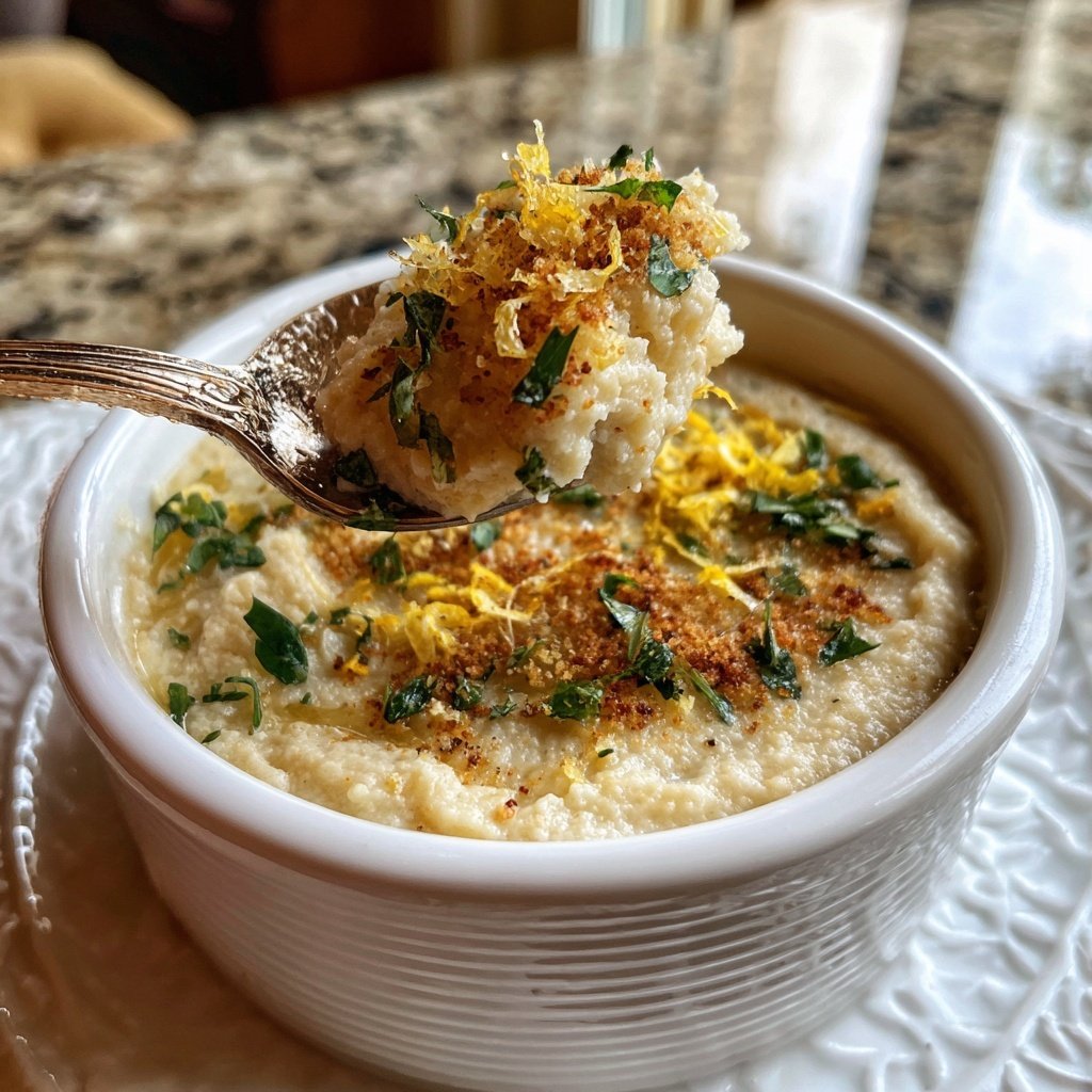 Creamy Lemon White Bean Bowl