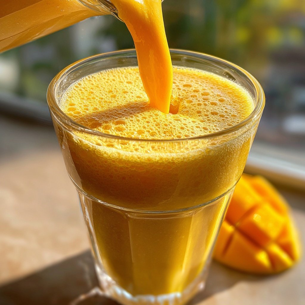 Easy Smoothie With Mango