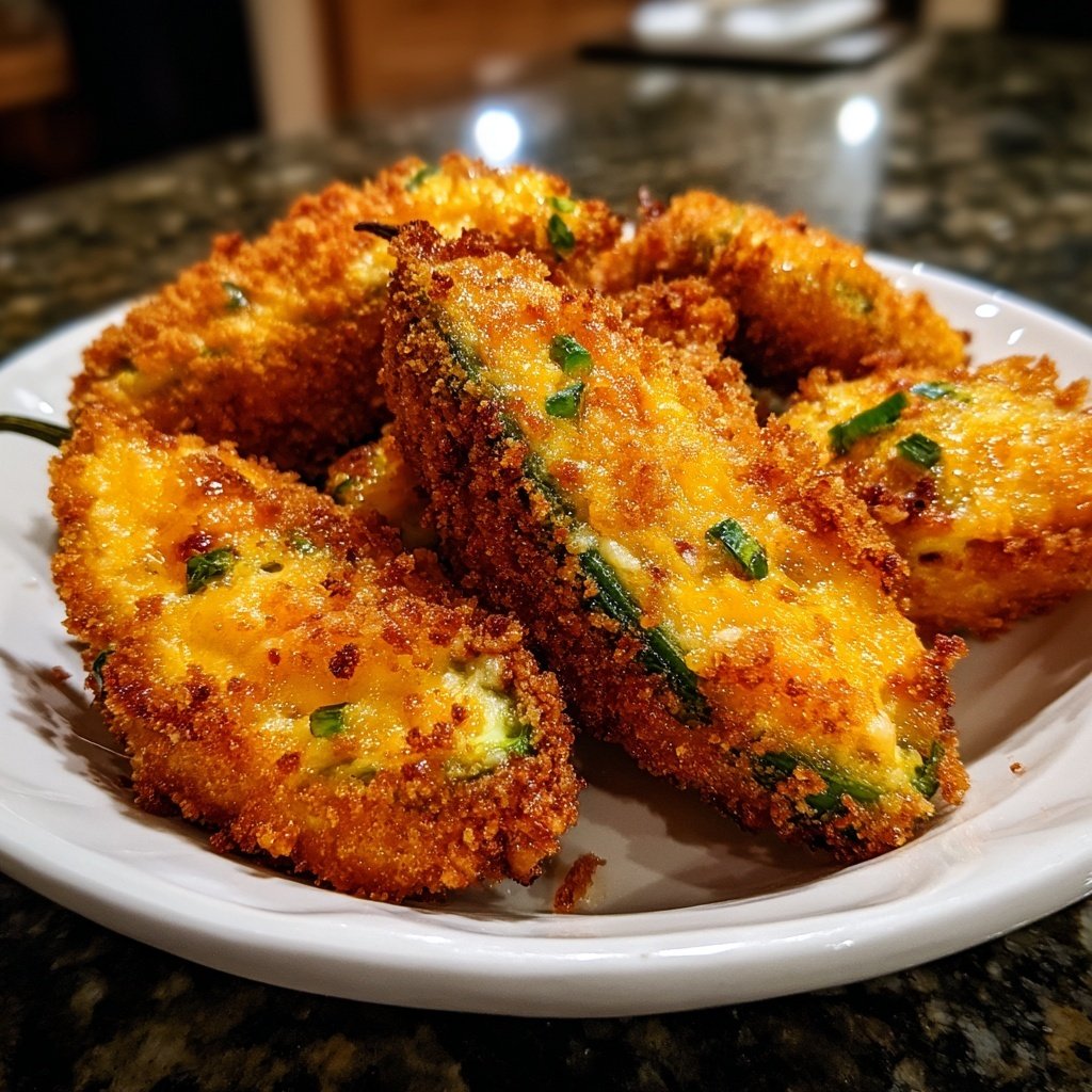 Jalapeno Poppers with Panko Crust