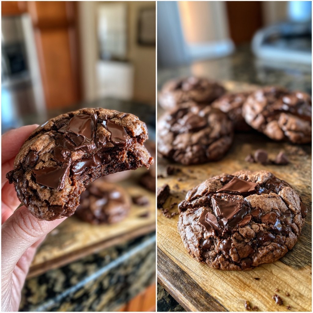 Brownie Mix Chocolate Chunk Cookies