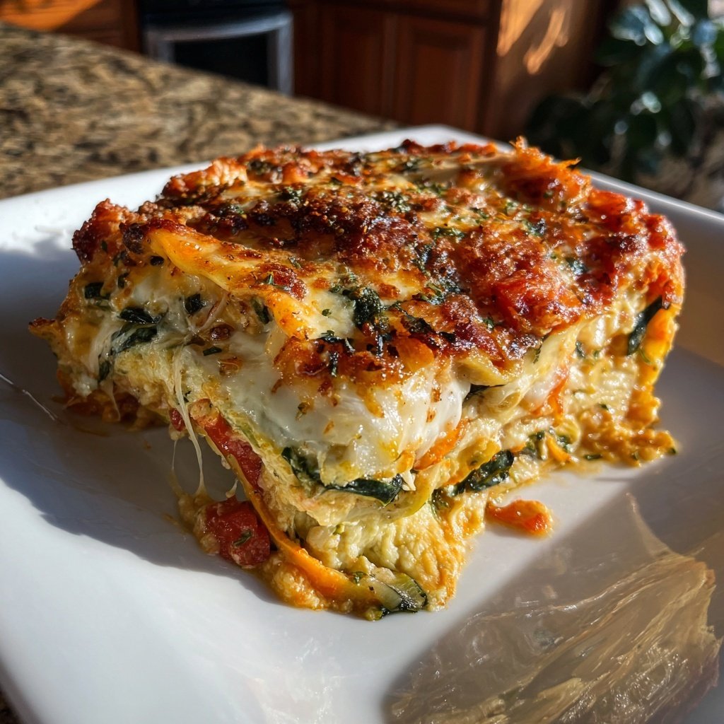 Sunday Baked Vegetable Lasagna