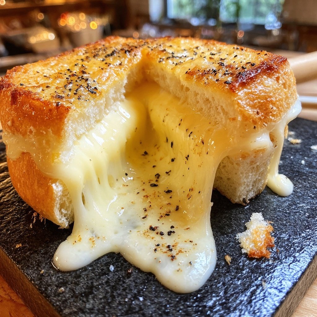 Fondue with Pepper Jack Cheese