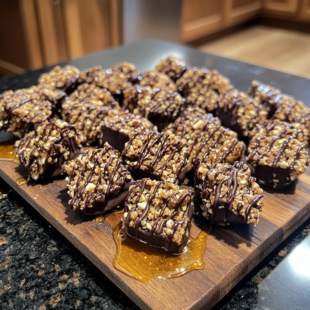 Chocolate Honey Snack Clusters