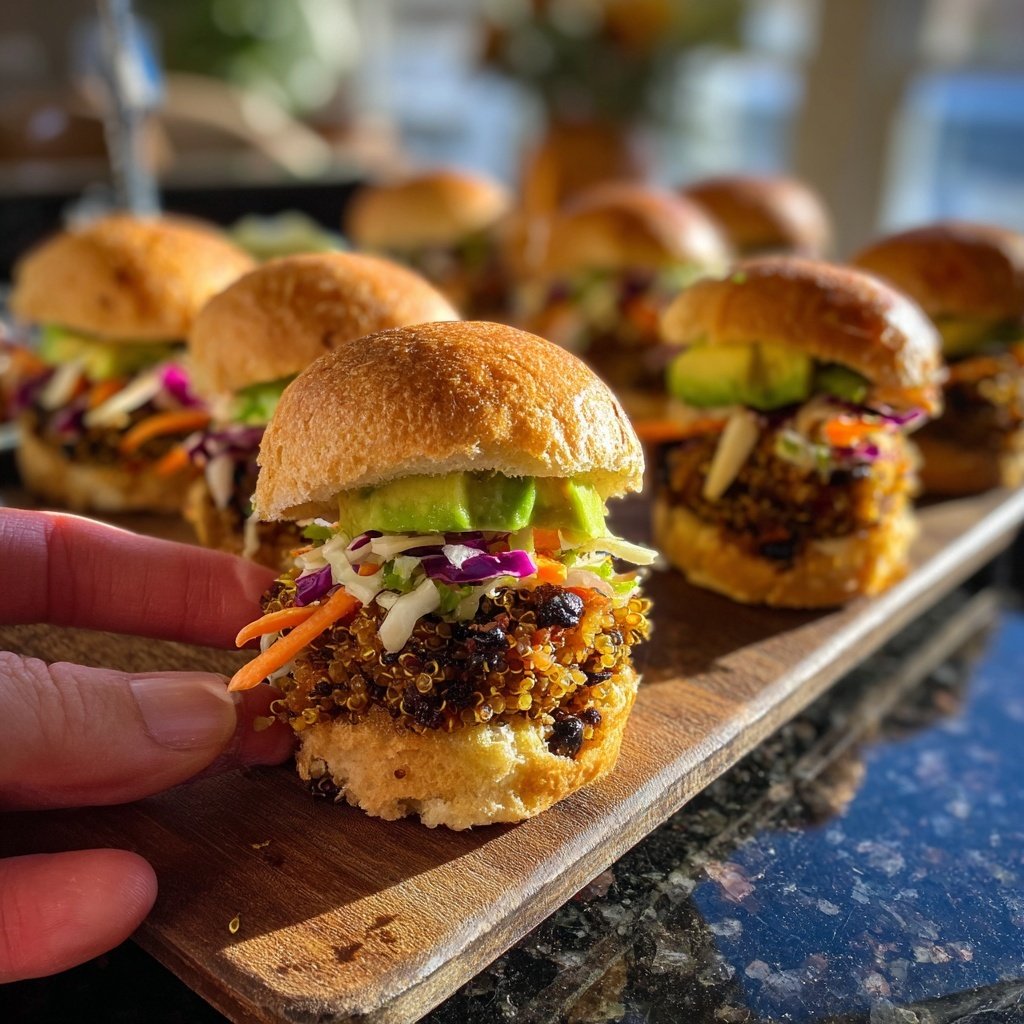 Super Bowl Veggie Sliders