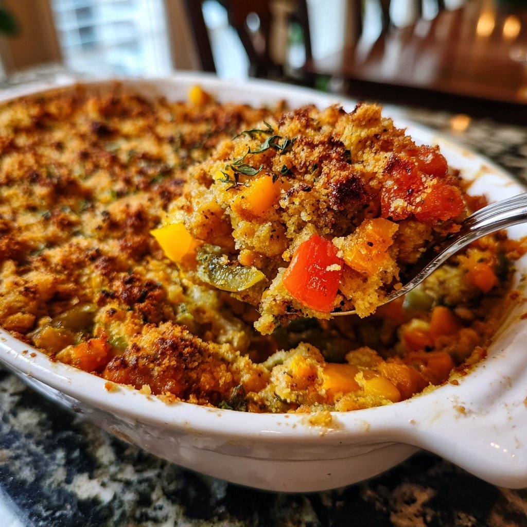 Baked Veggie Chickpea Bake